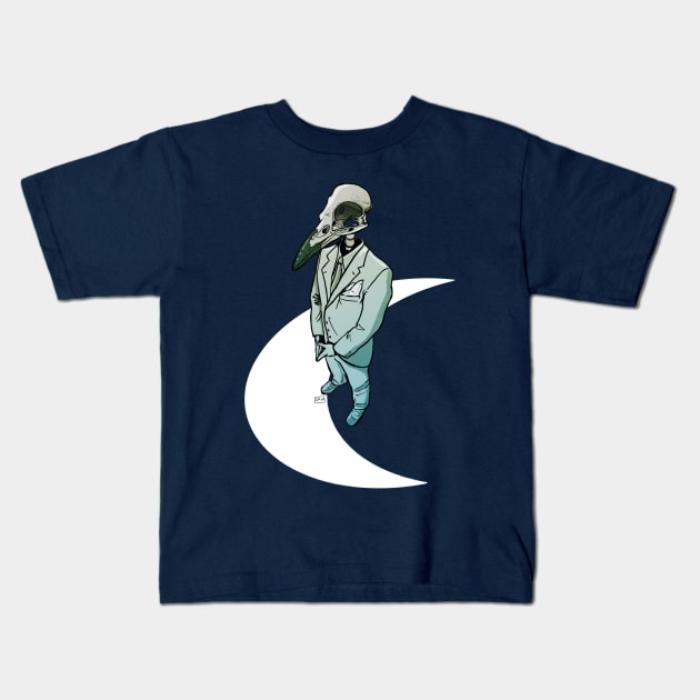 Khonshu - God of the Moon Kids T-Shirt by Rackham